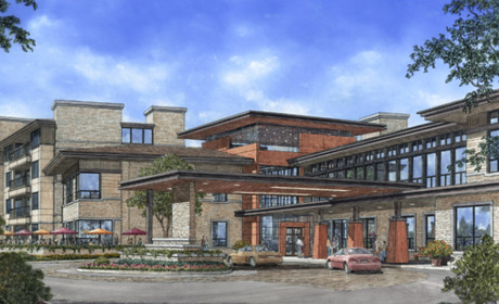 Trillium Wood Retirement Community - Entrance